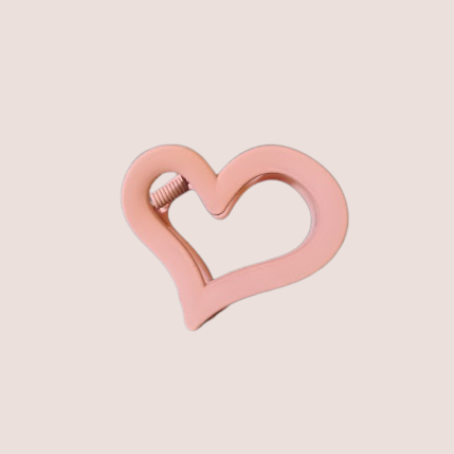 Heart-Shaped Hair Clutcher