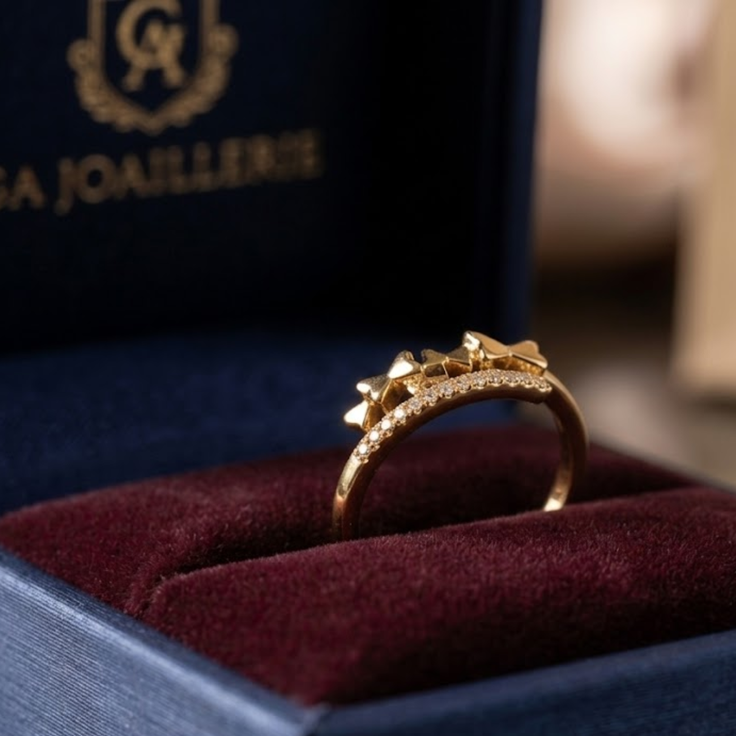 Twinkle Butterfly Ring
