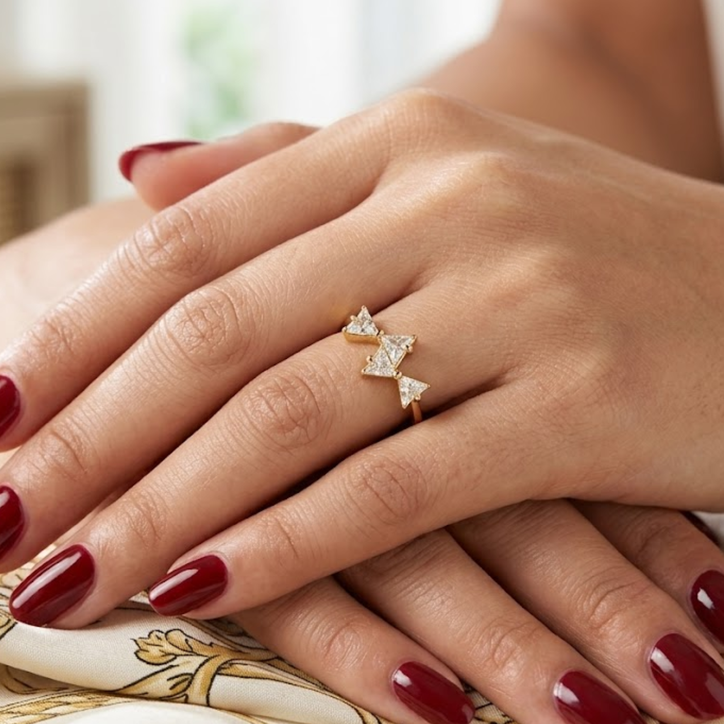 Elegant Velvet Ring