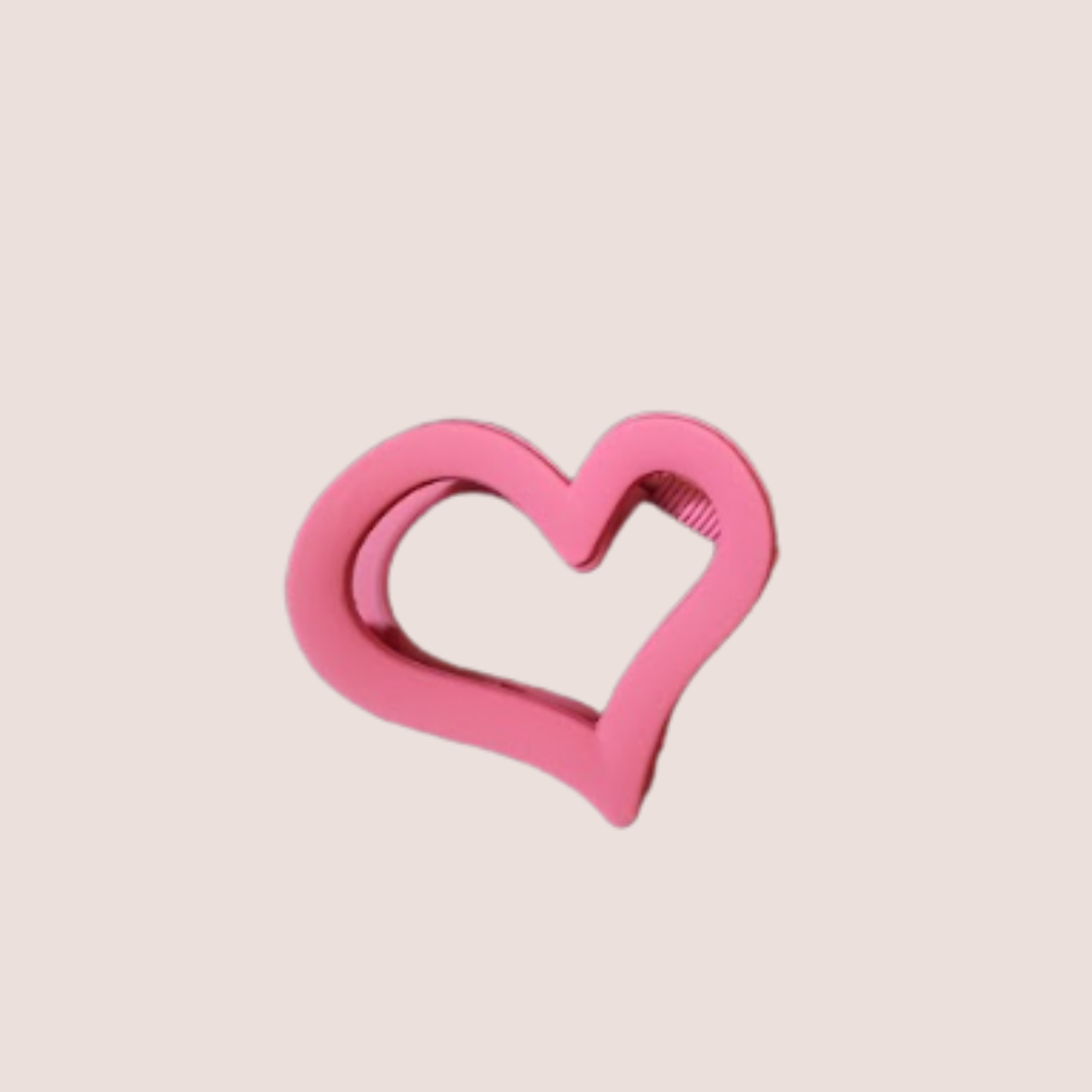 Heart-Shaped Hair Clutcher