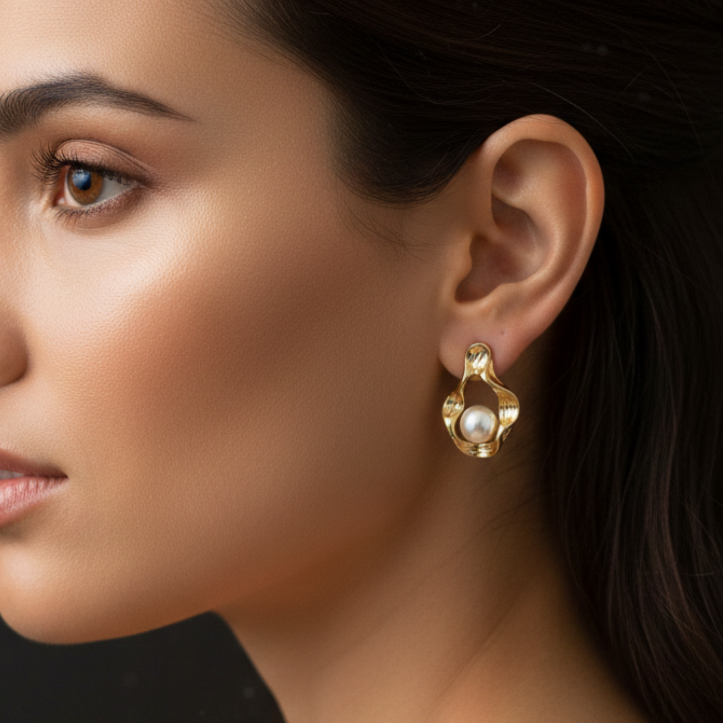 Pearl Embrace Earrings