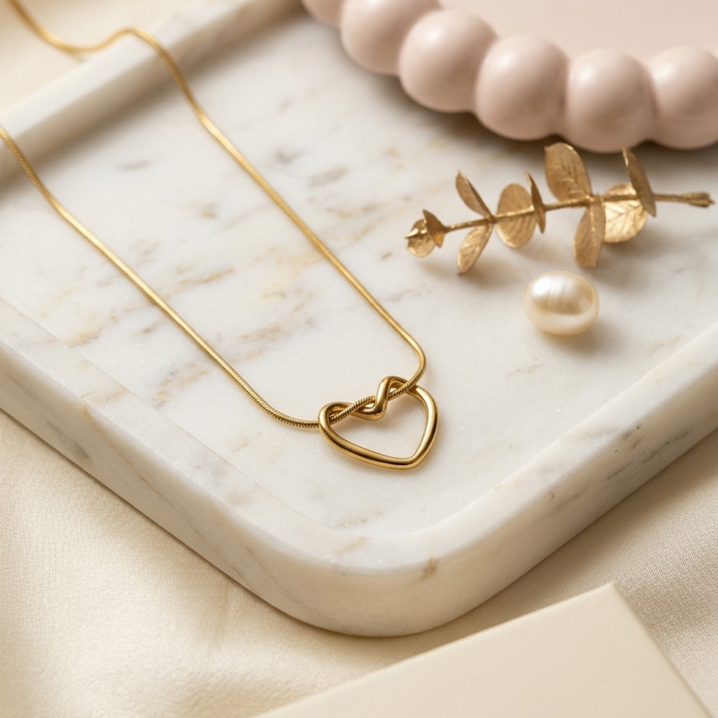 Timeless Heart Knot Pendant