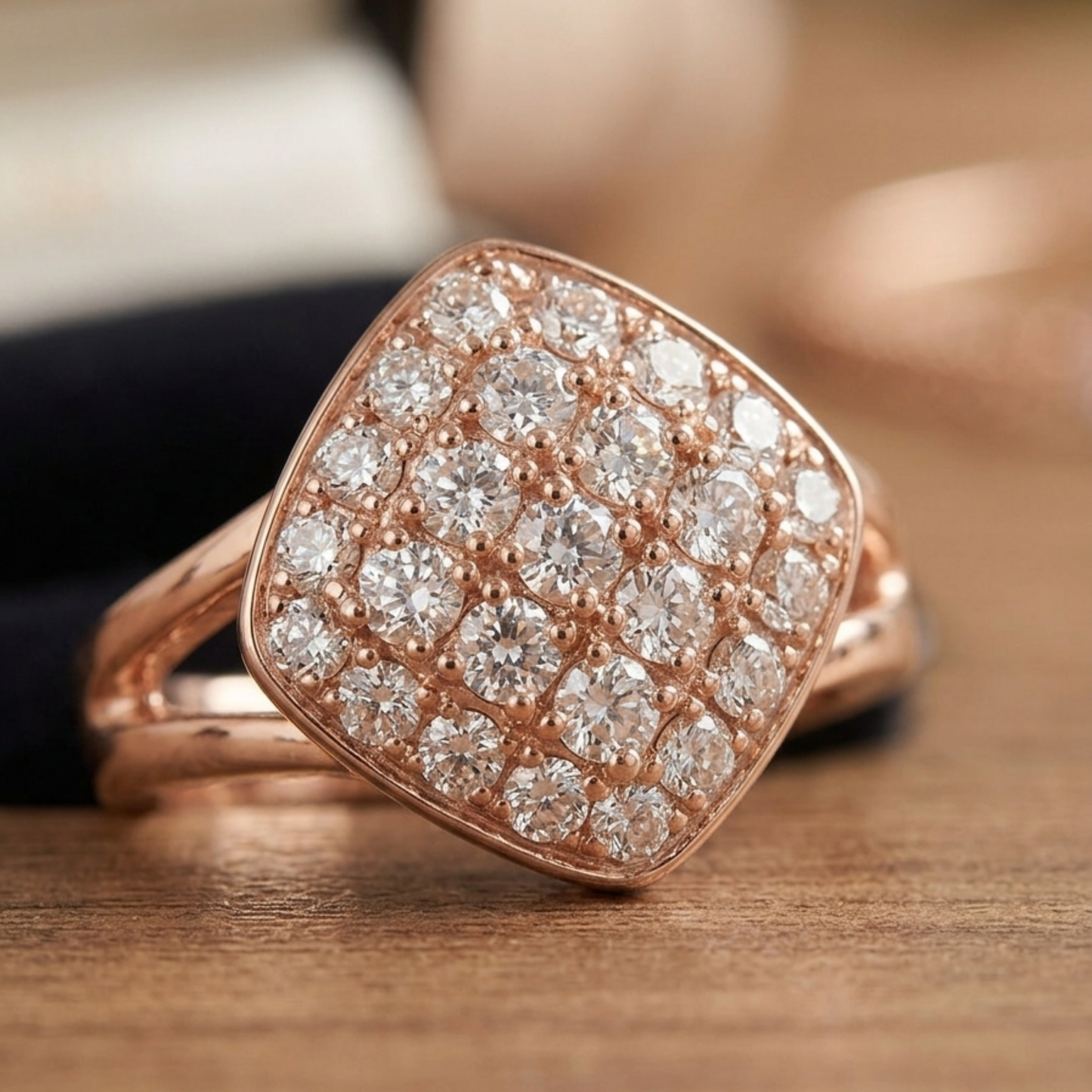 Cluster Cocktail Ring